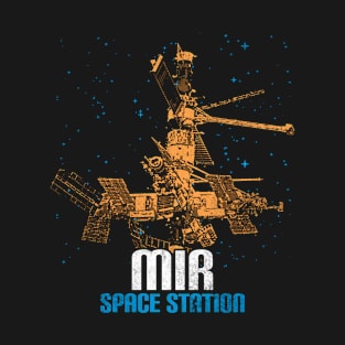 Soviet Space Station Mir T-Shirt