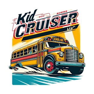 Vintage School Bus, Kid Cruiser T-Shirt