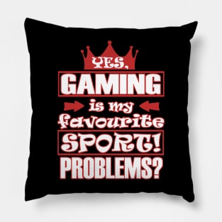 Gaming Girls Women Video Games eSports Pillow