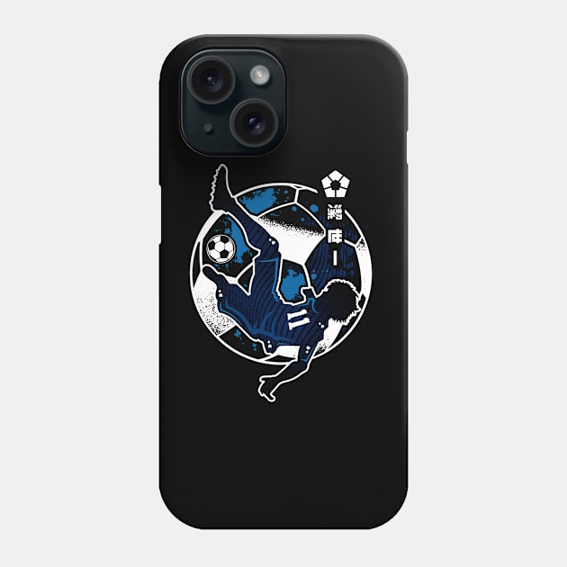 Isagi Soccer Aesthetic Phone Case by Lagelantee