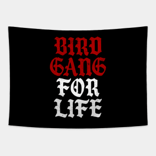 Bird Gang for Life Tapestry