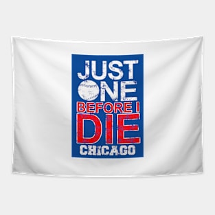 Just One Before I Die Chicago Tapestry