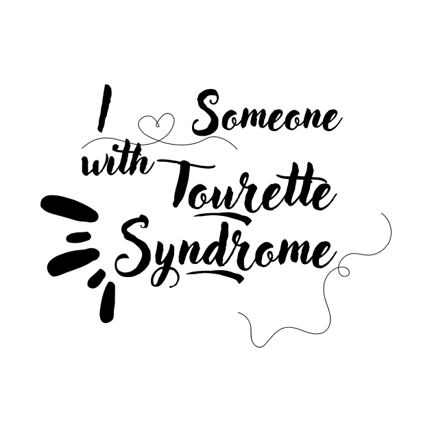 I love someone with Tourettes syndrome by Grun illustration 