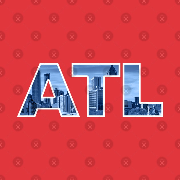 Atlanta Hawks ATL Skyline by StupidHead