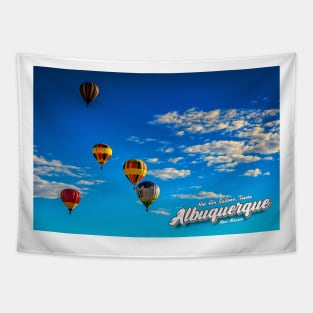 Albuquerque Hot Air Balloon Fiesta Tapestry