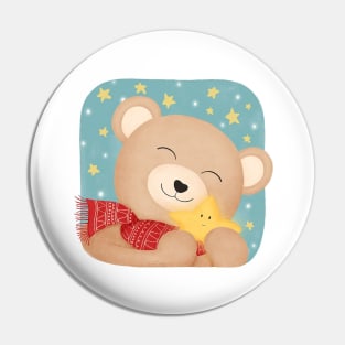 the bear chooses the brightest star Pin