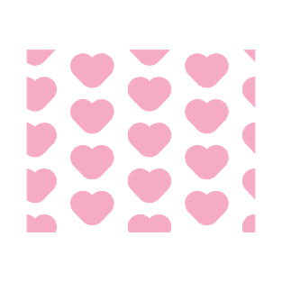 Pink Hearts T-Shirt