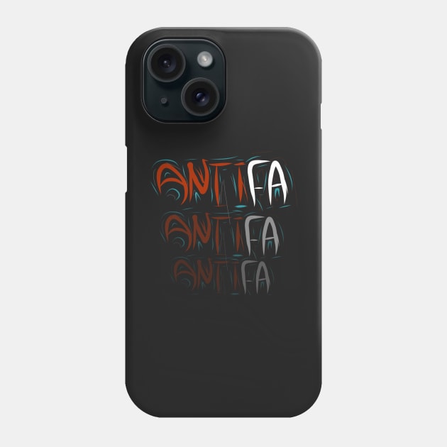 Antifa Phone Case by daghlashassan