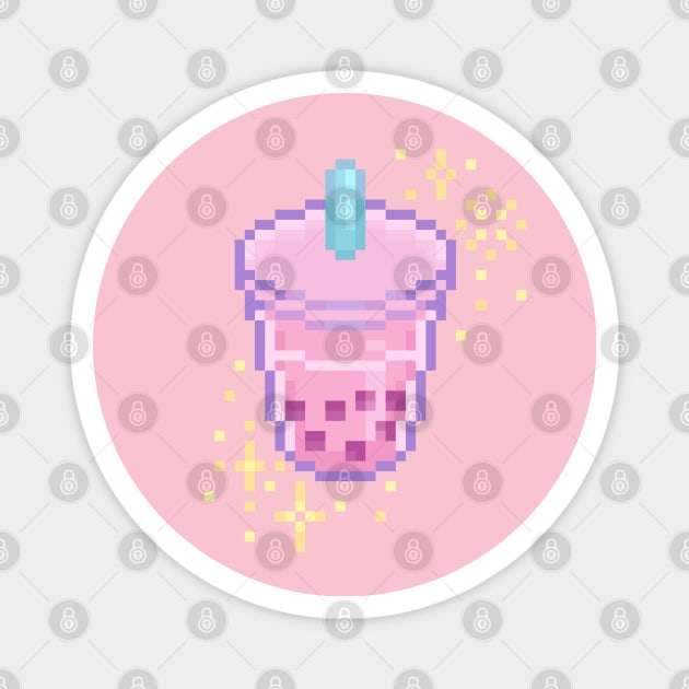 Bubble Tea Kawaii en PIXEL ART ! 