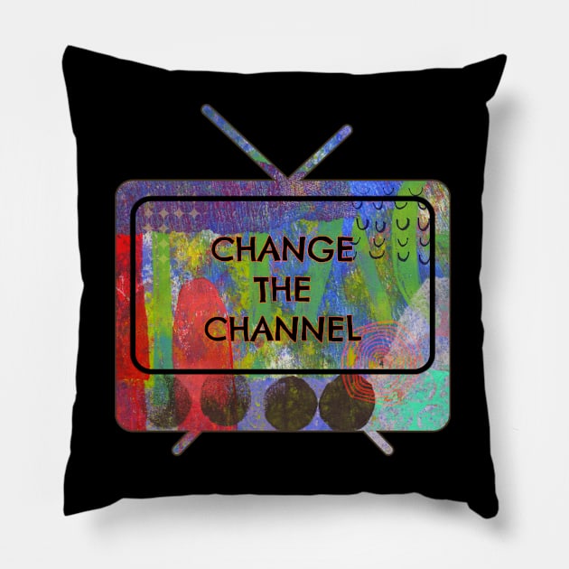 Change the Channel Pillow by yaywow