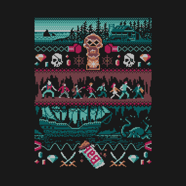 Christmas in the Goondocks - Goonies - T-Shirt