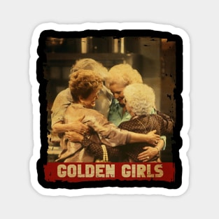 Retro Style \\ Golden Girls Magnet