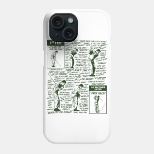 SWING THOUGHTS Phone Case