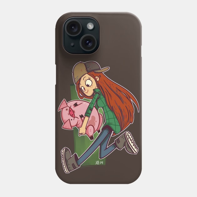 Wendy and Waddles Phone Case by exeivier