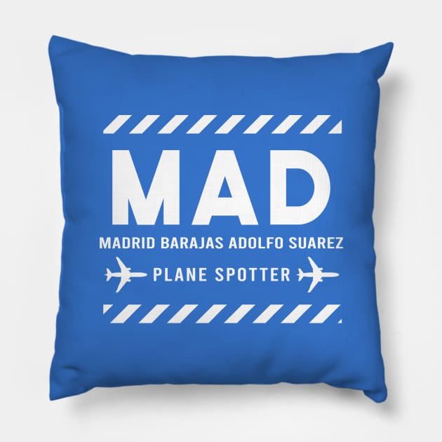 MAD Plane Spotter | Gift Pillow by ProPlaneSpotter