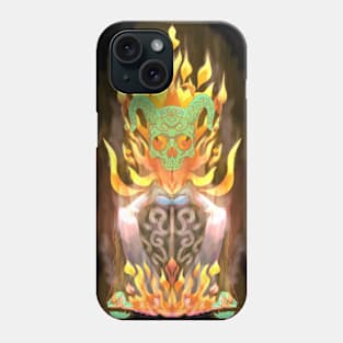 Autumn fire demon Phone Case