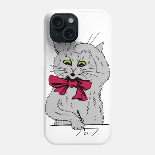 Math Cat Right Handed Phone Case