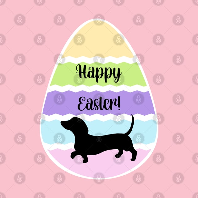 Happy Easter Egg Dachshund by KarmicKal