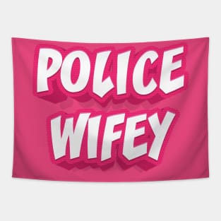 POLICE WIFEY Tapestry