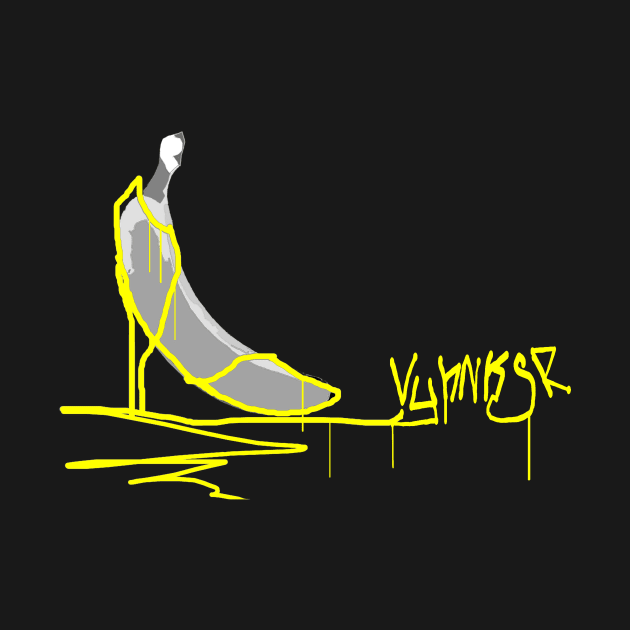 The Banana and the high heel by AyhanKeser