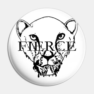 Fierce Lioness Pin