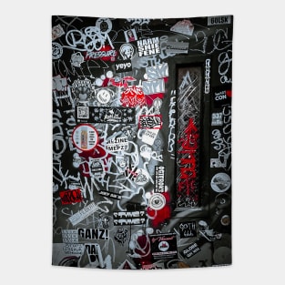 Stickers Graffiti Tag NYC Tapestry