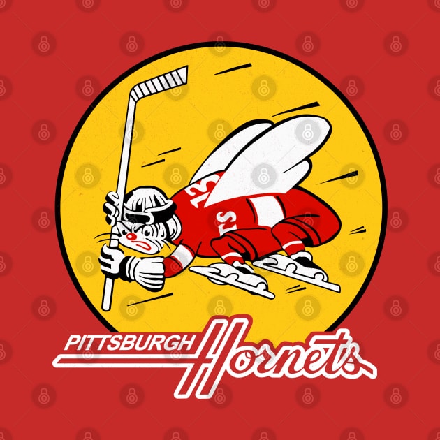 Vintage Pittsburgh Hornets Hockey 1936 by LocalZonly