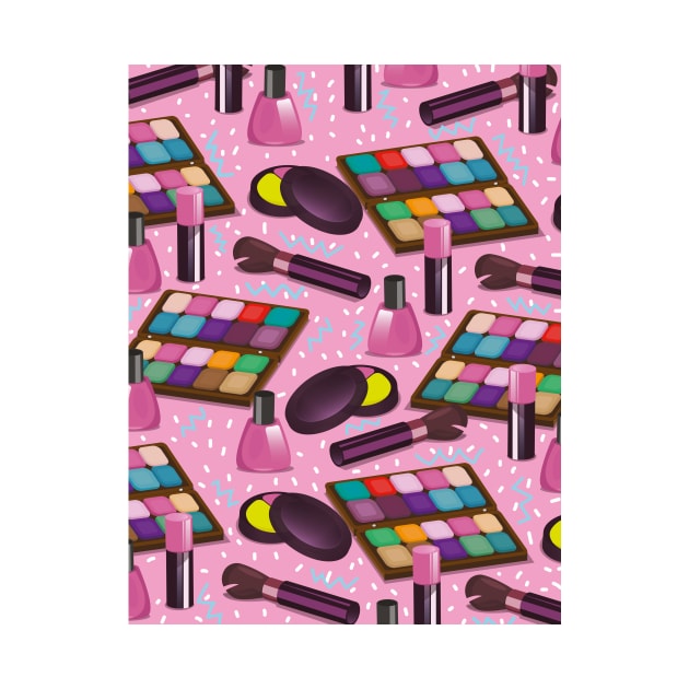 80s make up pattern by nickemporium1