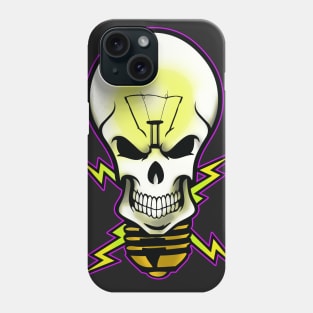 Skull Bulb Phone Case