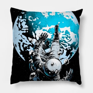 The Lost Astronaut Pillow