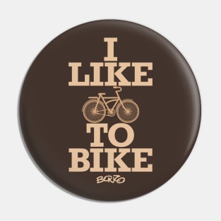 I Like To Bike-1 Pin