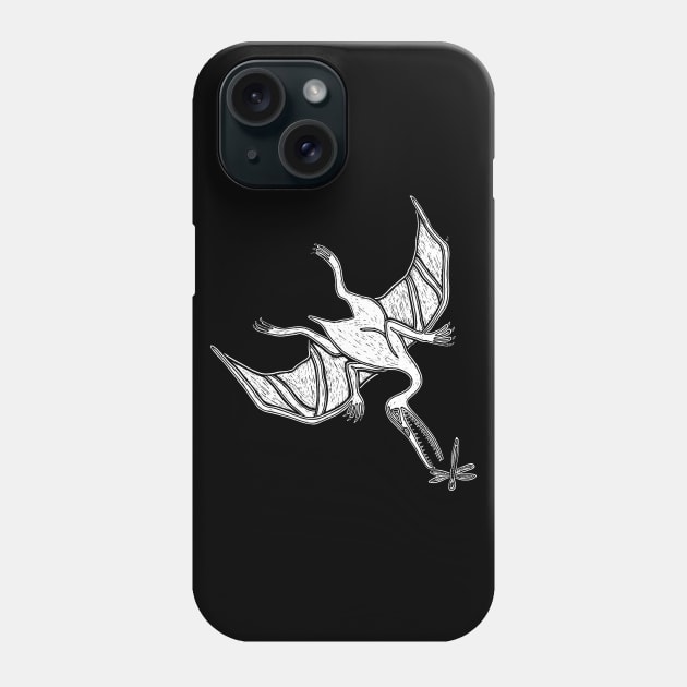 1800s Pterodactyl (Pterodactylus) Illustration Phone Case by LaForma