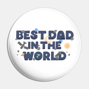 Best dad in the world Pin
