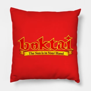 Boktai the sun is in your hand - Logo Pillow