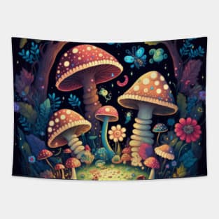 magic mushroom Tapestry