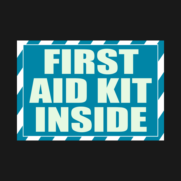 First Aid Kit Inside Sticker, Self Adhesive First Aid Kit Industrial by QuortaDira