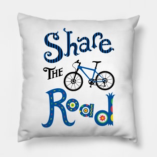 Share the Road Pillow