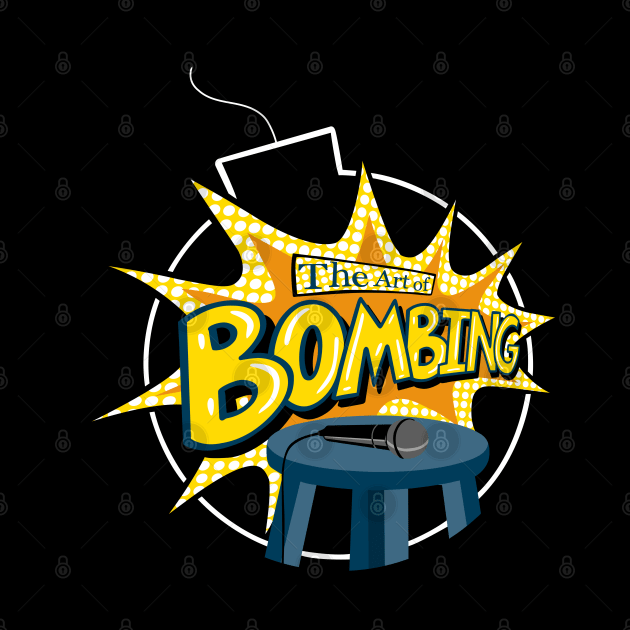 Art of Bombing Pod Comic Logo by Blitzed Entertainment