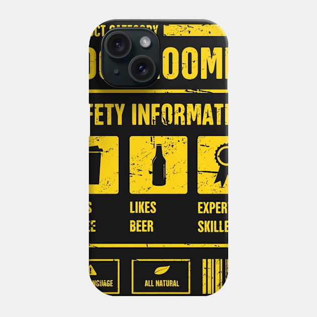 Funny Dog Grooming Gift For Dog Groomer Phone Case by MeatMan