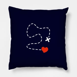 Looking for love Pillow