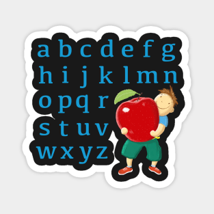 Teachers Now I know my abc! Magnet