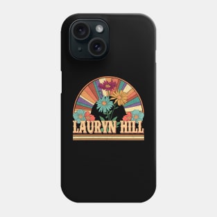 Lauryn Flowers Name Hill Personalized Gifts Retro Style Phone Case