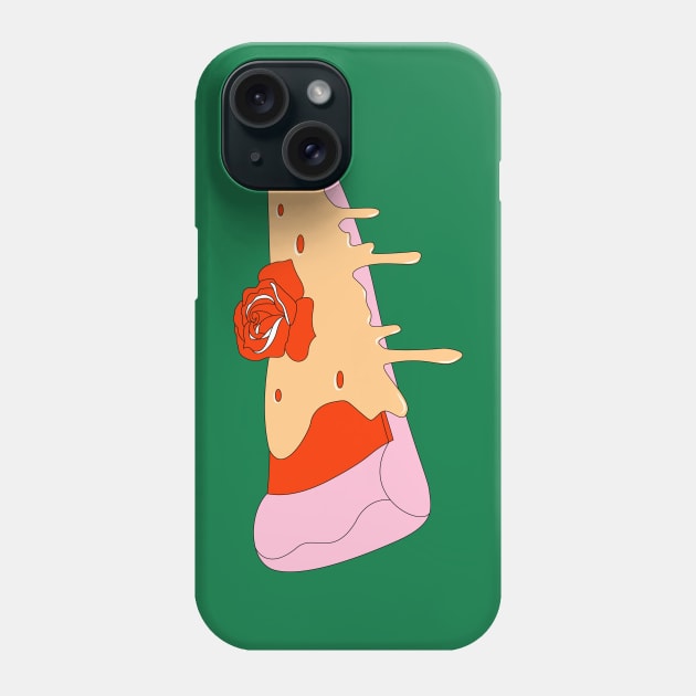 Pizza slice Phone Case by pink_pizzanova