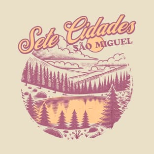 Sete Cidades, Sao Miguel, Acores, Portugal T-Shirt