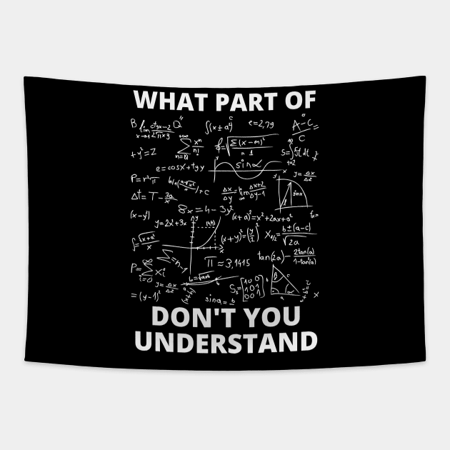 What Part Of Don't You Understand Tapestry by Myartstor 