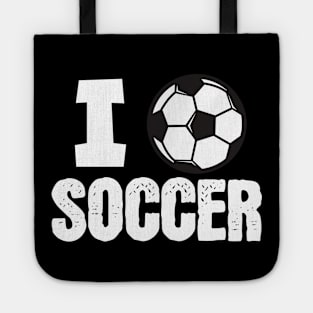 I love soccer Tote