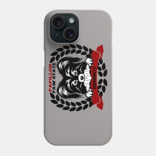 Papillon Dog Breed Paw State University Crest ( Puppies Rule! ) Phone Case