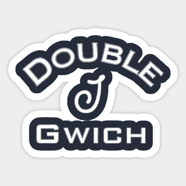 Double J Gwich Merch - Merch - Sticker