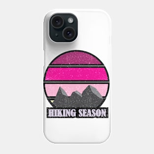 Hiking Season Girly Pink Phone Case