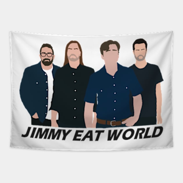 Jimmy Eat World Tapestry by Vatar